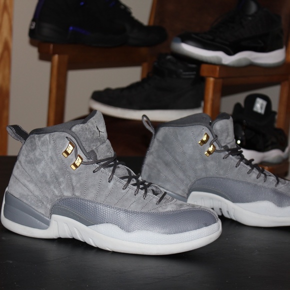 Jordan 12 Retro Dark Grey 2017 130690-005 SZ 12 - Picture 4 of 7